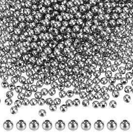 304 бусины из нержавеющей стали с круглым швом, для изготовления ювелирных изделий