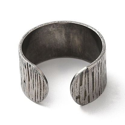 304 Composants de l'anneau de manchette ouvert en acier inoxydable, anneau de base