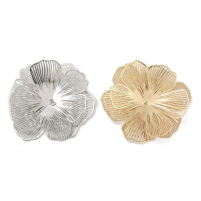 Стойки обшивки латунь крышки шарика, долговечный, без кадмия, без никеля и без свинца, цветок