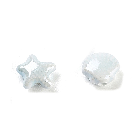 Фарфоровые бусины ручной работы, Famille выросли стиле