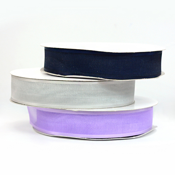 100 Yards Polyester Organza Ribbon with Satin Edge