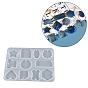 Pendant Silicone Molds, for UV Resin, Epoxy Resin Jewelry Making, Mixed Shapes
