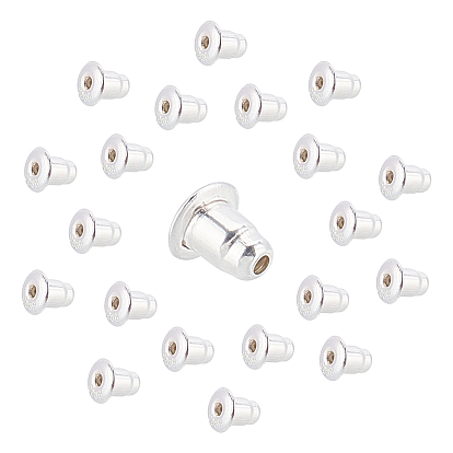 925 Sterling Silver Ear Nuts, with 925 Stamp