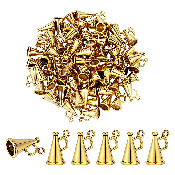 80 шт. Подвески из сплава в тибетском стиле, трубные чары