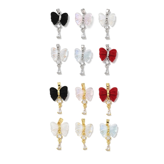 Стойки обшивки латунные подвески, cmолой, долговечный, без свинца и без кадмия, бантом