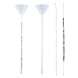 2шт. пластиковые воронкообразные инструменты с бусинами