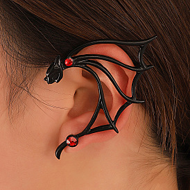 Alloy dragon ear hanging Gothic punk personality holeless ear clip single temperament creative earrings