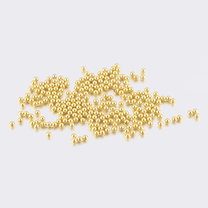 Stainless Steel Solid Round Beads, No Hole