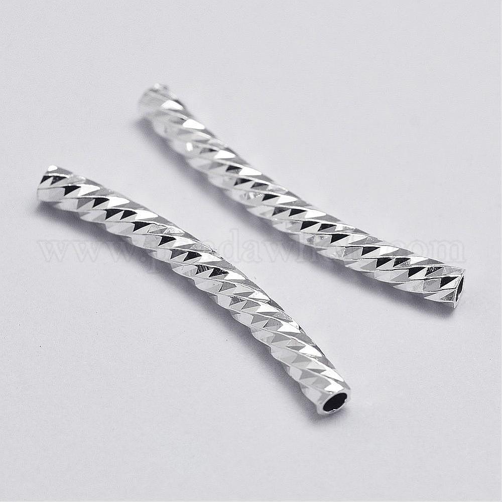 Wholesale Sterling Silver Tube Beads in bulk