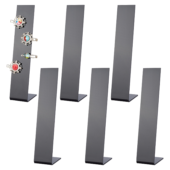 Акриловая подставка для шпильки для волос, прямоугольные