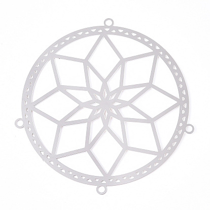 304 многорядные звенья из нержавеющей стали в форме цветка