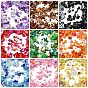 Opaque & Transparent Acrylic Beads, Mixed Shapes