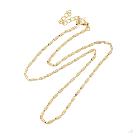 Ожерелье-цепочка с латунным звеном колонны для женщин, без свинца и без кадмия