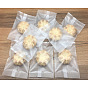 Rectangle Frosted Plastic Cellophane Bags, for Bake Packaging