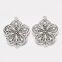 Tibetan Style Alloy Links/Connectors, Flower