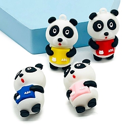 PVC Plastic Pendants, Panda