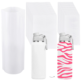 100шт. 2 виды термоусадочной пленки для ПЭТ, прямоугольные