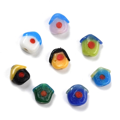 Handmade Lampwork Beads, Cabin