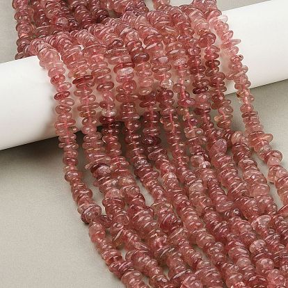 Природного кварца клубники нитей бисера, чип