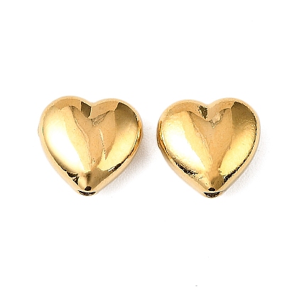 304 из нержавеющей стали бусы, ионное покрытие (ip), сердце