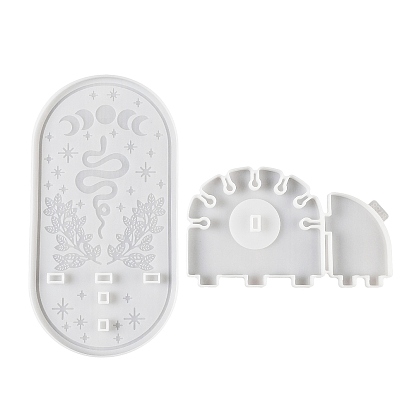 DIY Silicone Candle Molds, For Candle Making, Oval