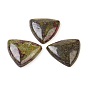 Natural Dragon Blood Stone Pendants, Triangle