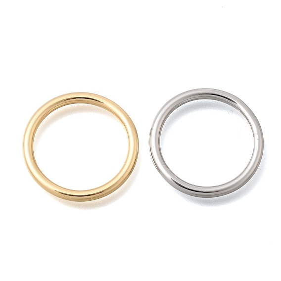 Латунные соединительные колечки, круглые кольца