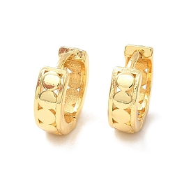 Латунные плоские круглые серьги-кольца для женщин, без кадмия, без никеля и без свинца