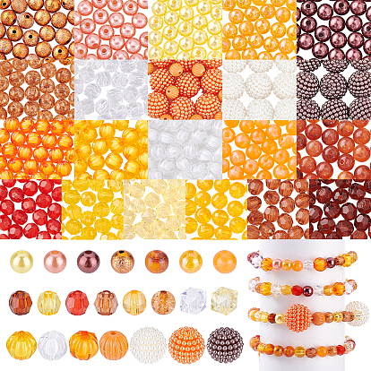 Наборы для самостоятельного изготовления бусин из акрила и АБС-пластика