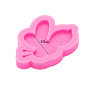 Bee DIY Pendant Silicone Molds, for Keychain Making, Resin Casting Molds, For UV Resin, Epoxy Resin Jewelry Making