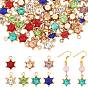 Alloy Rhinestone Pendants, Star