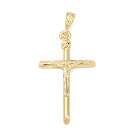 Латунные подвески, без кадмия и без свинца, крест распятие с подвесками в виде Иисуса