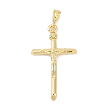 Латунные подвески, без кадмия и без свинца, крест распятие с подвесками в виде Иисуса