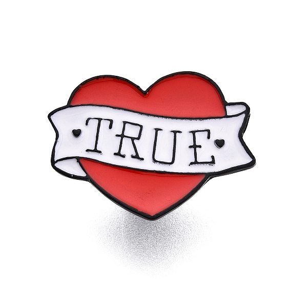 Сердечки эмалевые булавки, броши из сплава запекаемой краски для одежды рюкзака