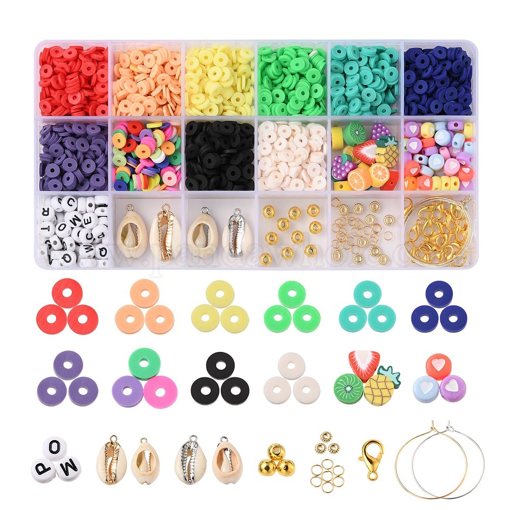 Polymer Clay Bead DIY Jewelry Accessory Set