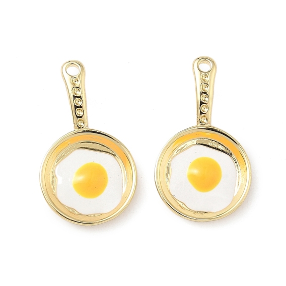 Латунь эмаль подвески, яичные прелести, без свинца и без кадмия, долговечный, стойки покрытие