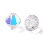 Imitation Austrian Crystal Beads, Grade AAA, Faceted, Bicone