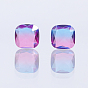 OLYCRAFT Pointback Rhinestone Beads Square Faceted Glass Rhinestones for Jewelry Making, Nail Arts, Embellishment and DIY Decorations