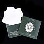 Silver Polishing Cloth, Jewelry Cleaning Cloth, 925 Sterling Silver Anti-Tarnish Cleaner, Square