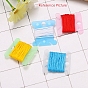 Plastic Thread Winding Boards, Floss Bobbins, for for Cross Stitch Embroidery Cotton Thread Craft DIY Sewing Storage, Bone