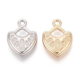 Пластмассовые подвески ccb, сердце