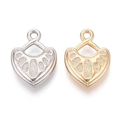 Пластмассовые подвески ccb, сердце