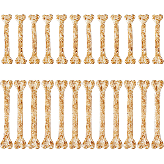 24 шт. 2 стили украшения для витрины из смоляной кости, Хэллоуин украшения