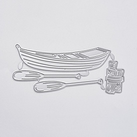 Carbon Steel Cutting Dies Stencils, for DIY Scrapbooking/Photo Album, Decorative Embossing DIY Paper Card, Boat