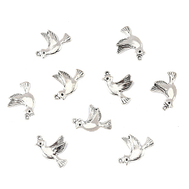 60шт. подвески из сплава в тибетском стиле, без свинца и без кадмия, птица