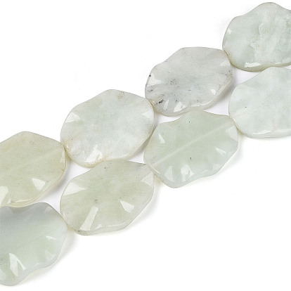 Новых природных нефрита нитей бисера, лист