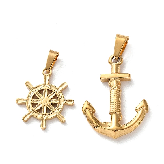 201 подвески из нержавеющей стали, подвески для якоря и руля, вакуумное покрытие pvd, золотые