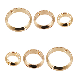 54шт 3 стиль кольца латунные бусины рамки