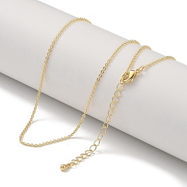 Brass Cable Chain Necklace Making