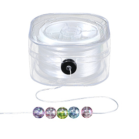 1рулонная эластичная нить с кристаллами, для браслетов изготовление ювелирных изделий из драгоценных камней ремесло из бисера